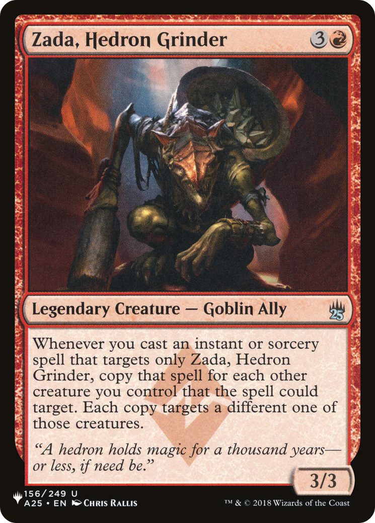 Zada, Hedron Grinder [The List Reprints] | Clutch Gaming