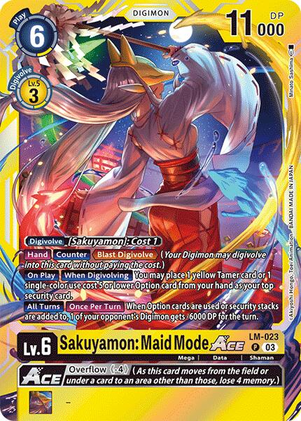 Sakuyamon: Maid Mode ACE [LM-023] [Special Limited Set] | Clutch Gaming
