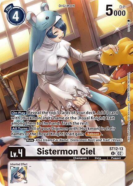 Sistermon Ciel [ST12-13] (Alternate Art) [Special Limited Set] | Clutch Gaming