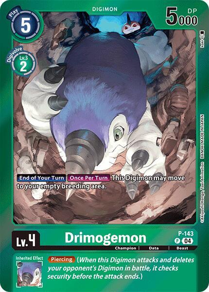 Drimogemon [P-143] (Reprint) [Special Limited Set] | Clutch Gaming