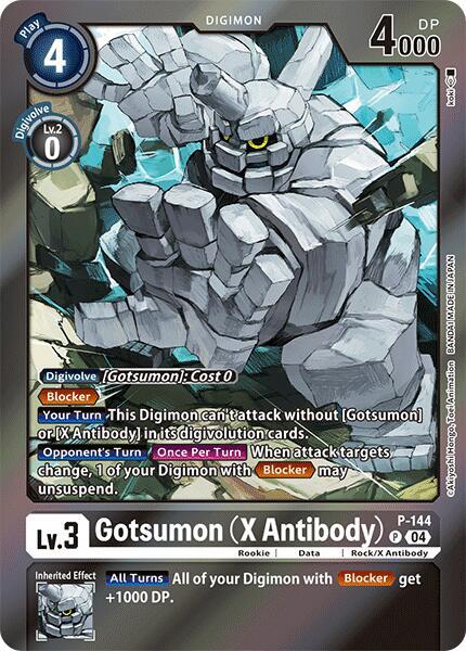 Gotsumon [P-144] (X Antibody) (Reprint) [Special Limited Set] | Clutch Gaming