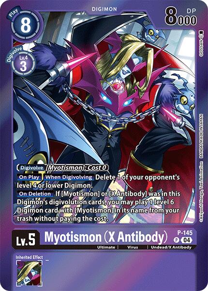 Myotismon [P-145] (X Antibody) (Reprint) [Special Limited Set] | Clutch Gaming