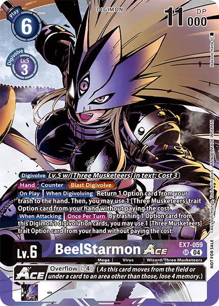 BeelStarmon ACE [EX7-059] (Alternate Art) (Box Topper) [Special Limited Set] | Clutch Gaming