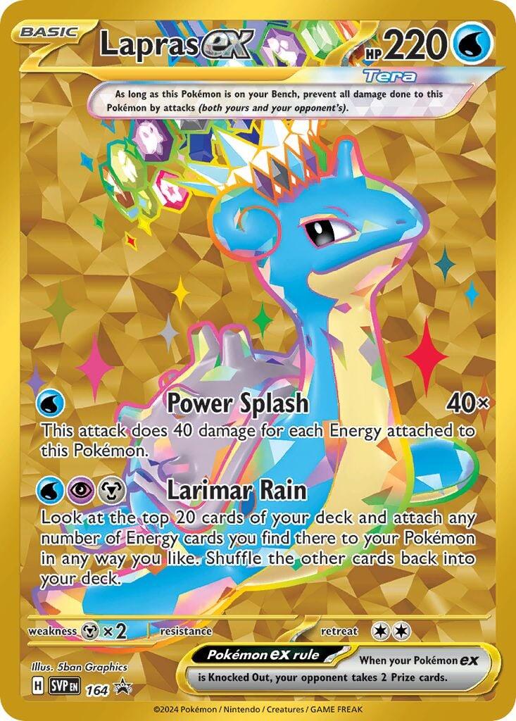 Lapras ex (164) [Scarlet & Violet: Black Star Promos] | Clutch Gaming