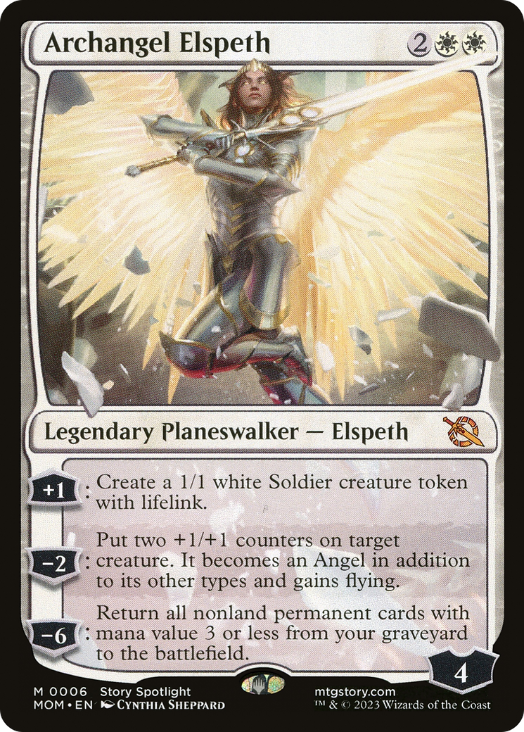 Archangel Elspeth [March of the Machine] | Clutch Gaming