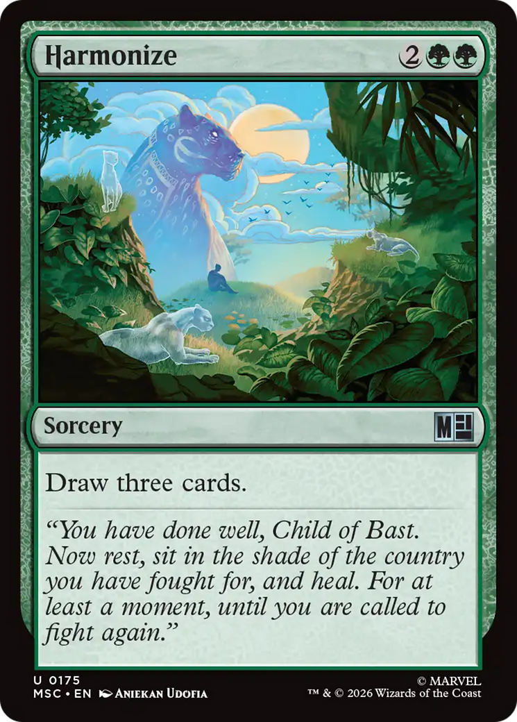 Harmonize (Surge Foil) [Marvel Super Heroes Commander] | Clutch Gaming