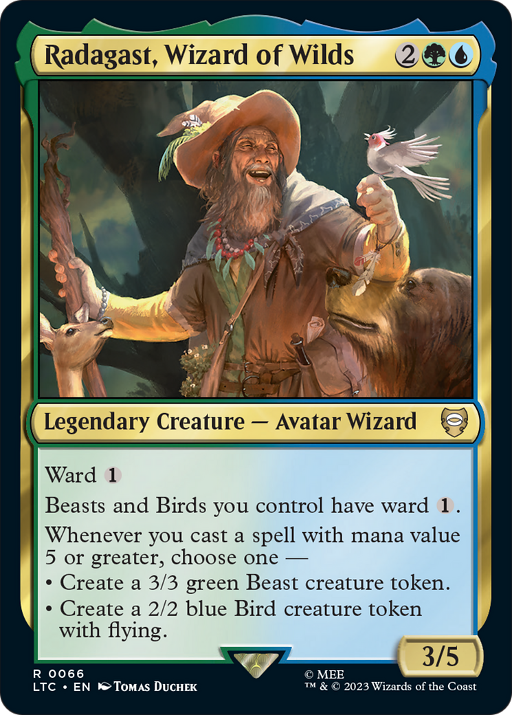 Radagast, Wizard of Wilds [The Lord of the Rings: Tales of Middle-Earth Commander] | Clutch Gaming