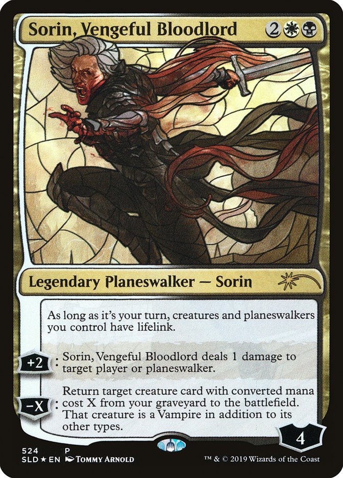 Sorin, Vengeful Bloodlord (Stained Glass) [Secret Lair Drop Promos] | Clutch Gaming