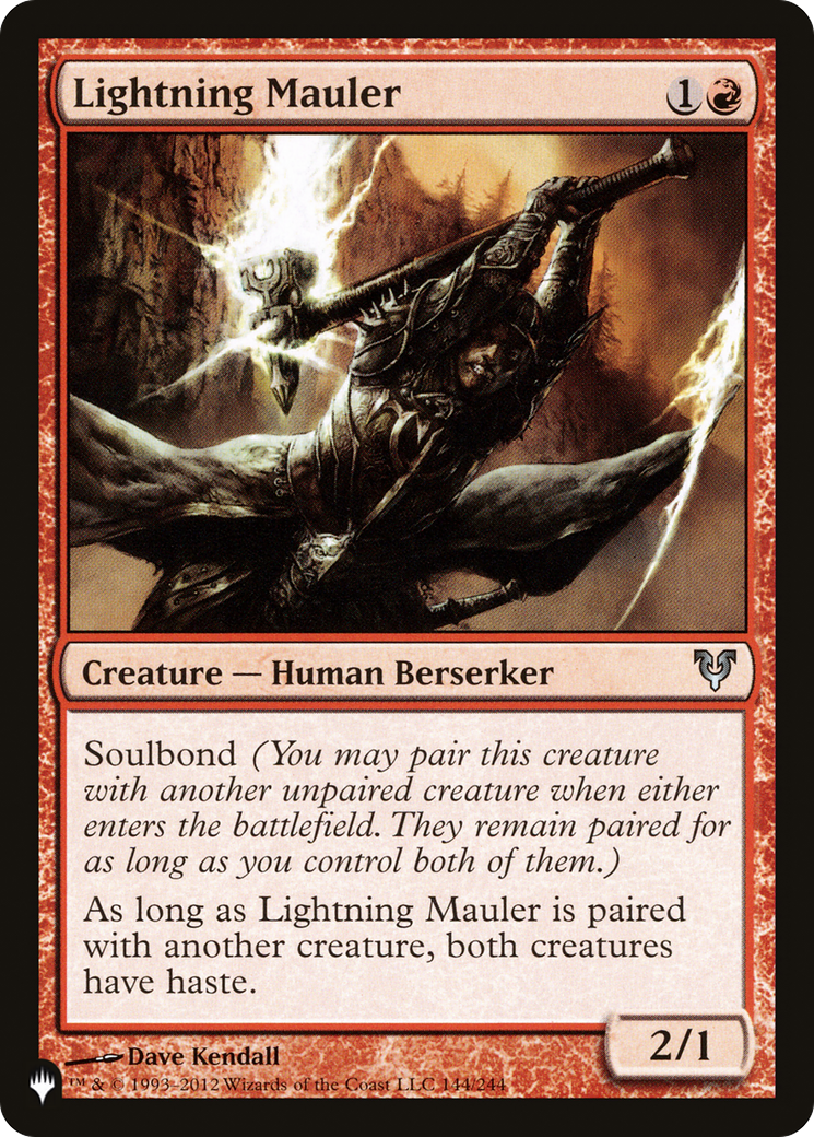 Lightning Mauler [The List Reprints] | Clutch Gaming