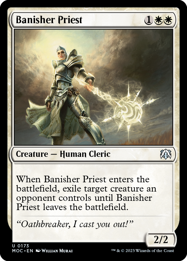 Banisher Priest [March of the Machine Commander] | Clutch Gaming