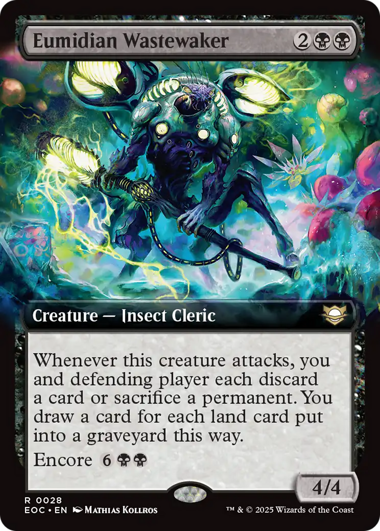 Eumidian Wastewaker (Extended Art) [Edge of Eternities Commander] | Clutch Gaming