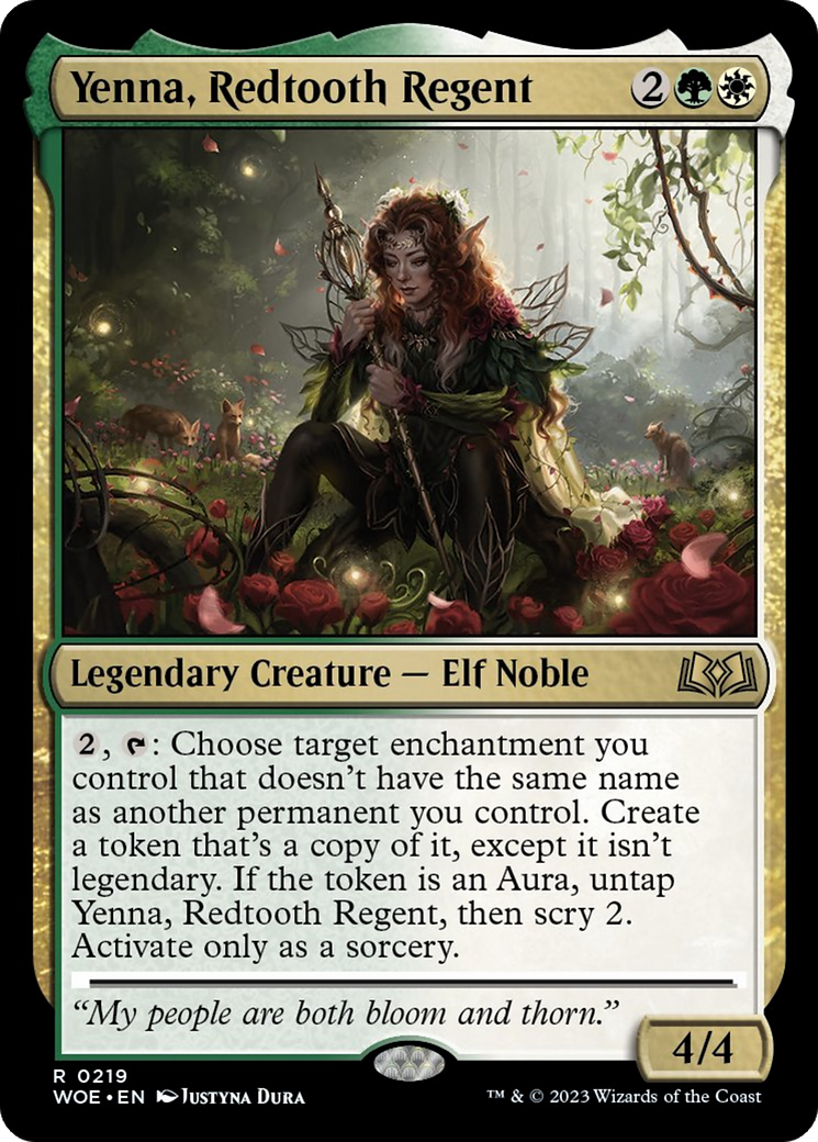 Yenna, Redtooth Regent [Wilds of Eldraine] | Clutch Gaming