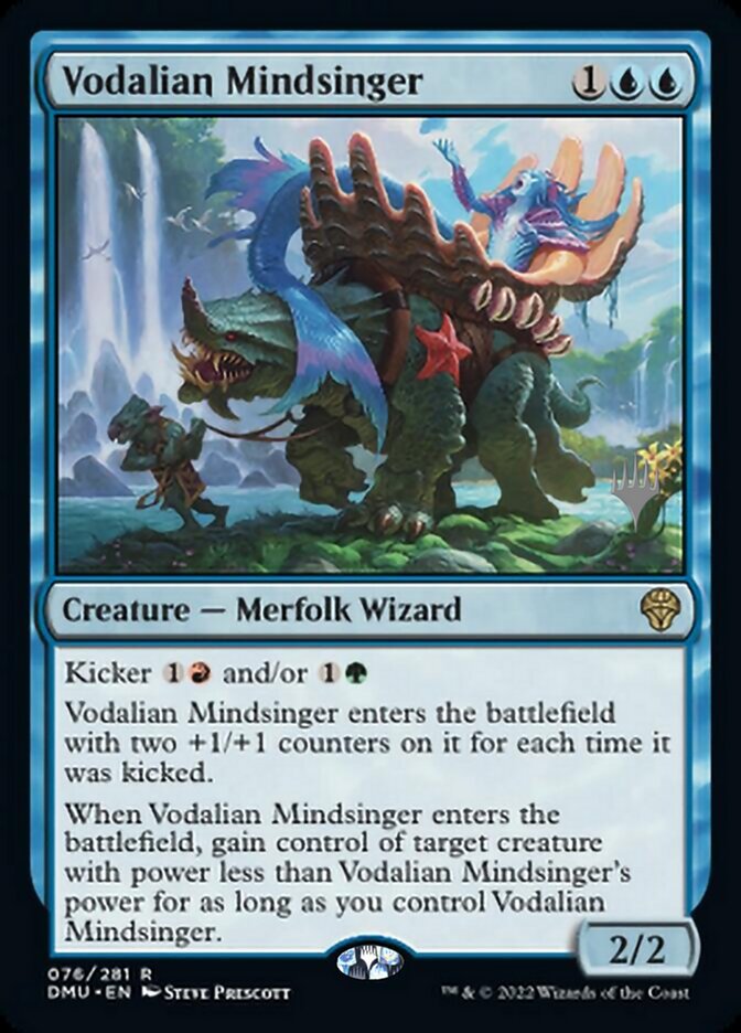 Vodalian Mindsinger (Promo Pack) [Dominaria United Promos] | Clutch Gaming