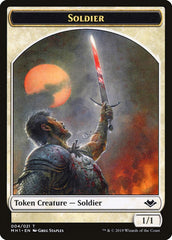 Angel (002) // Soldier (004) Double-Sided Token [Modern Horizons Tokens] | Clutch Gaming