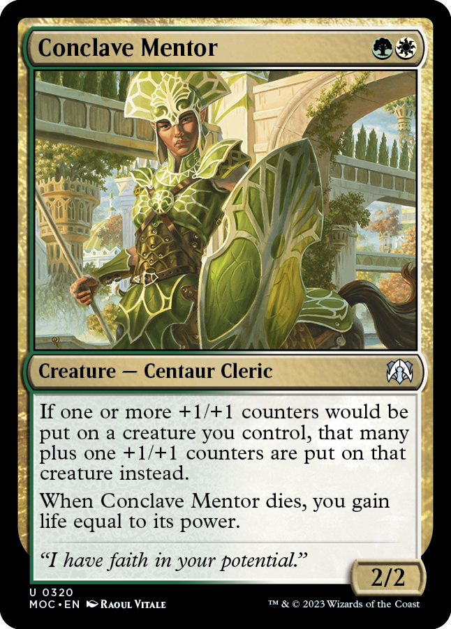 Conclave Mentor [March of the Machine Commander] | Clutch Gaming