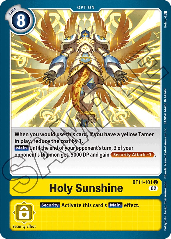 Holy Sunshine [BT11-101] [Dimensional Phase] | Clutch Gaming