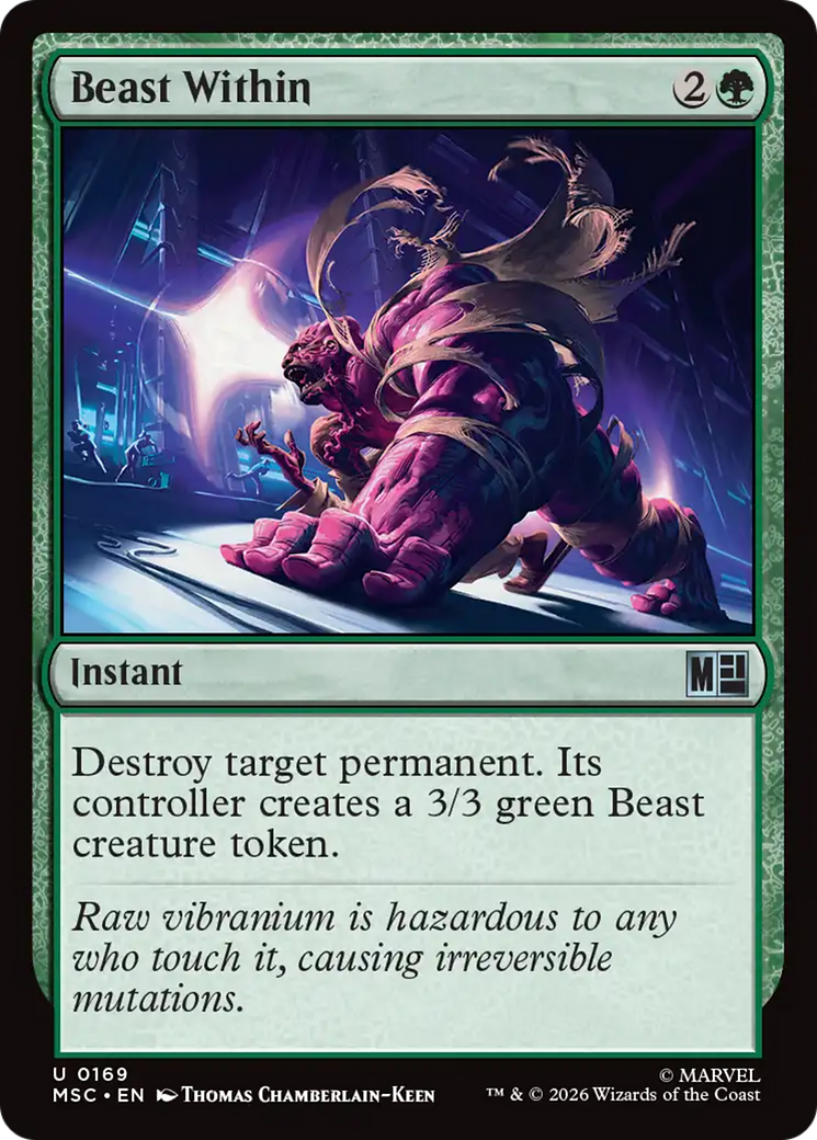 Beast Within [Marvel Super Heroes Commander] | Clutch Gaming