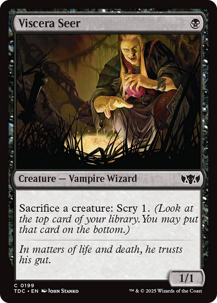 Viscera Seer [Tarkir: Dragonstorm Commander] | Clutch Gaming