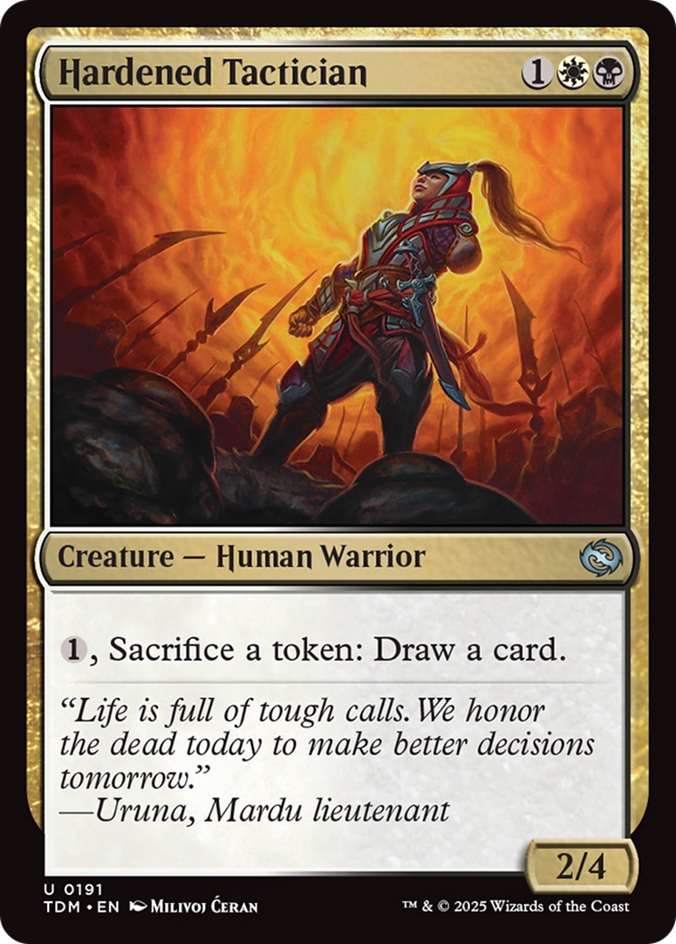 Hardened Tactician [Tarkir: Dragonstorm] | Clutch Gaming