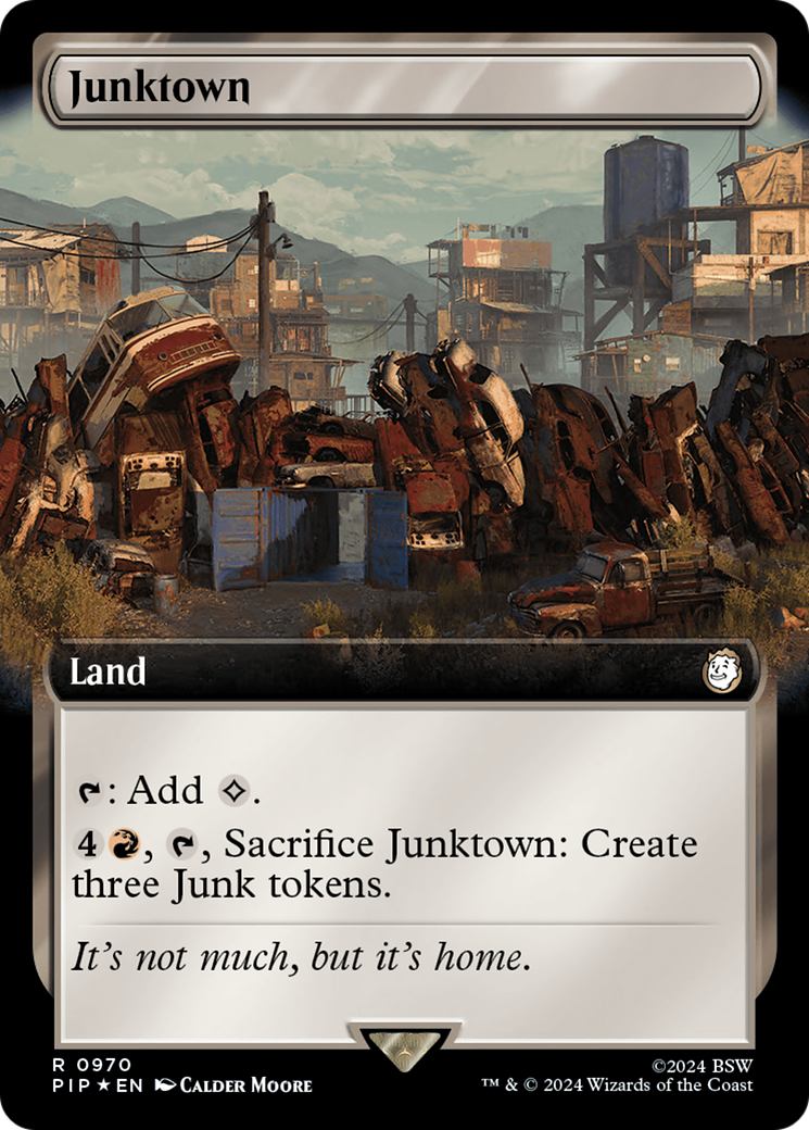 Junktown (Extended Art) (Surge Foil) [Fallout] | Clutch Gaming