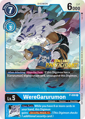 WereGarurumon [P-008] (Online Regional - Participant) [Promotional Cards] | Clutch Gaming