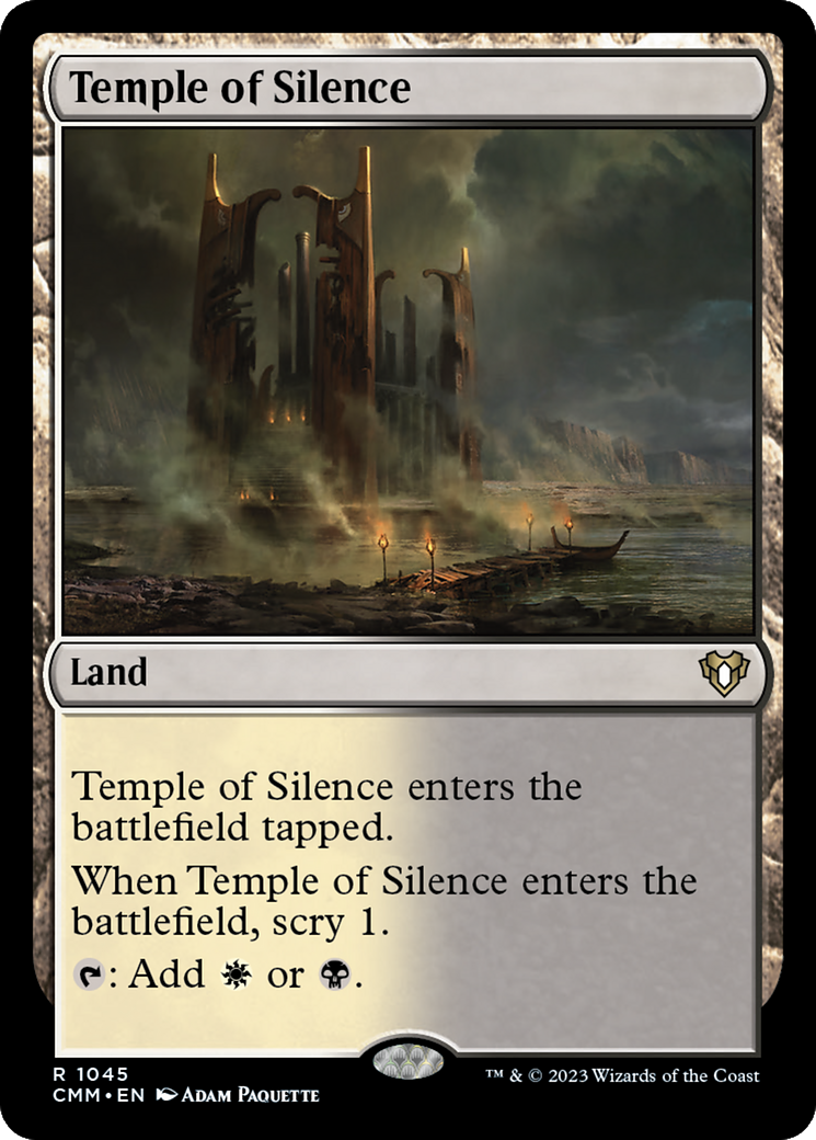 Temple of Silence [Commander Masters] | Clutch Gaming