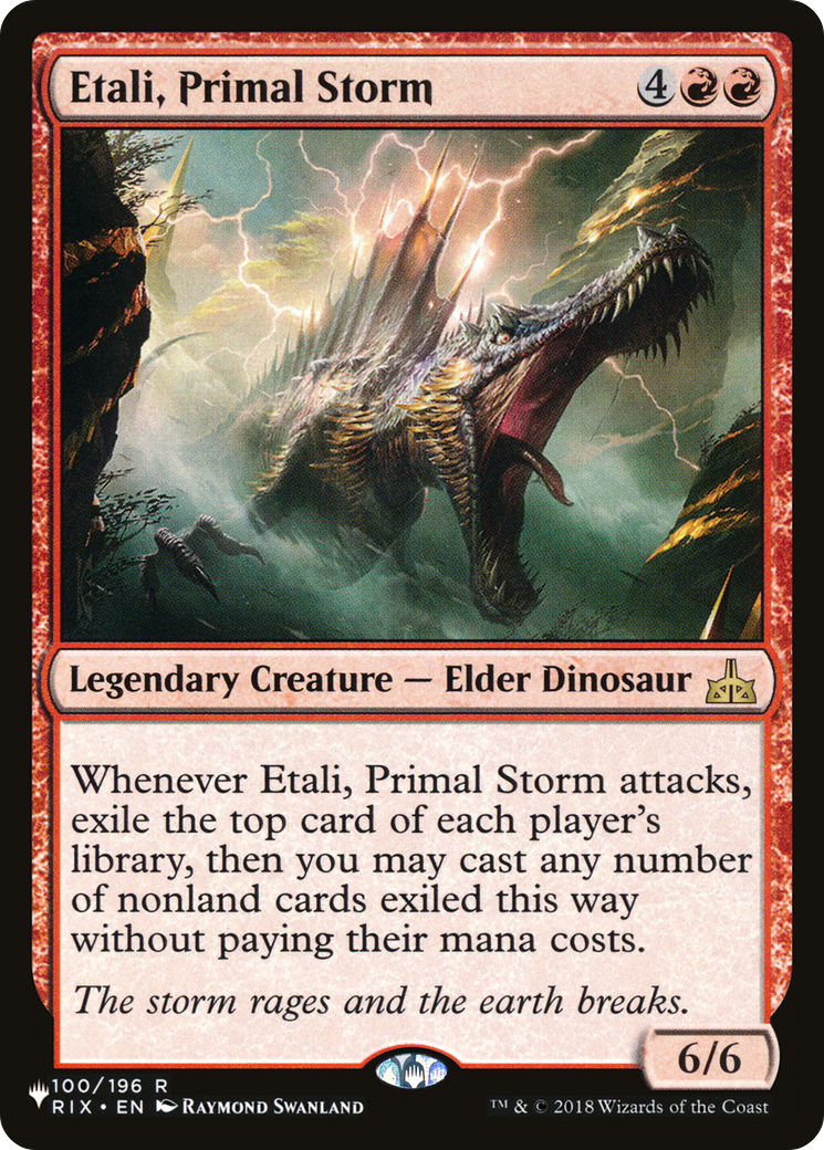 Etali, Primal Storm [The List] | Clutch Gaming