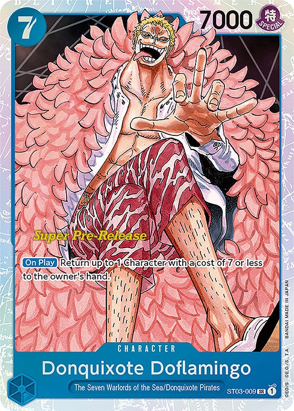 Donquixote Doflamingo [Super Pre-Release Starter Deck: The Seven Warlords of the Sea] | Clutch Gaming