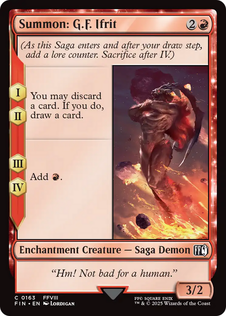 Summon: G.F. Ifrit [FINAL FANTASY] | Clutch Gaming