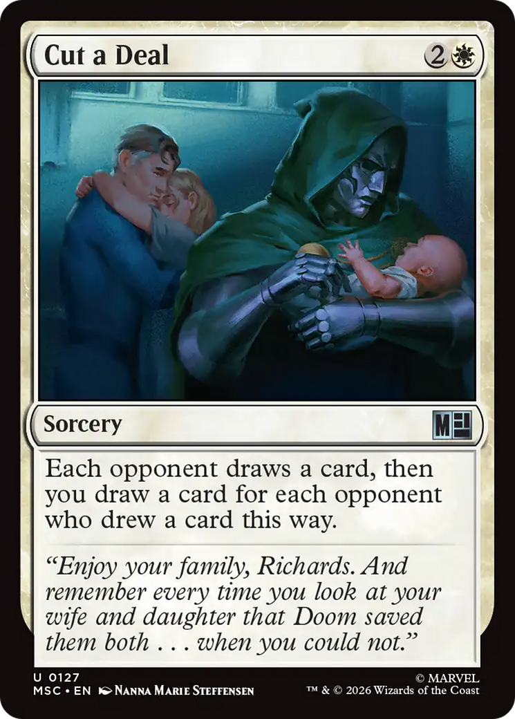 Cut a Deal (Surge Foil) [Marvel Super Heroes Commander] | Clutch Gaming