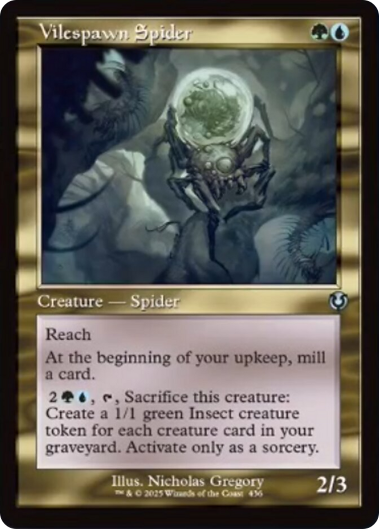 Vilespawn Spider (Retro Frame) [Innistrad Remastered] | Clutch Gaming