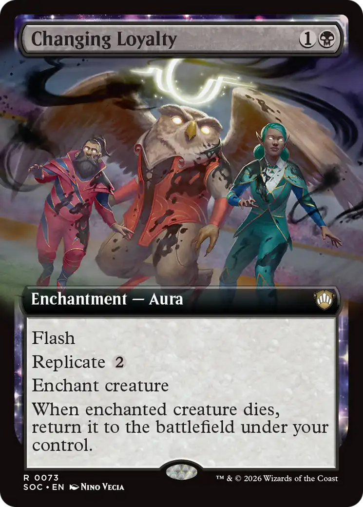 Changing Loyalty (Extended Art) [Secrets of Strixhaven Commander] | Clutch Gaming