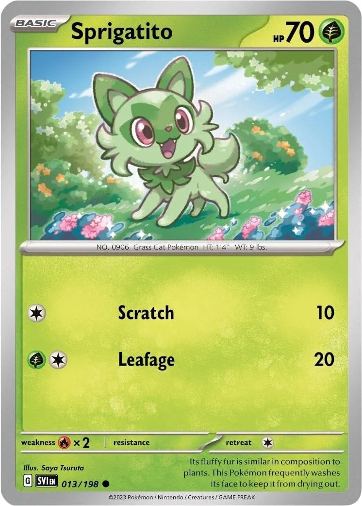 Sprigatito (013/198) (Paldea Collection) [Scarlet & Violet: Base Set] | Clutch Gaming