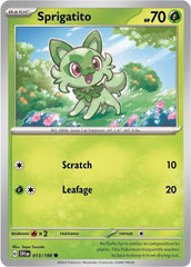 Sprigatito (013/198) (Paldea Collection) [Scarlet & Violet: Base Set] | Clutch Gaming