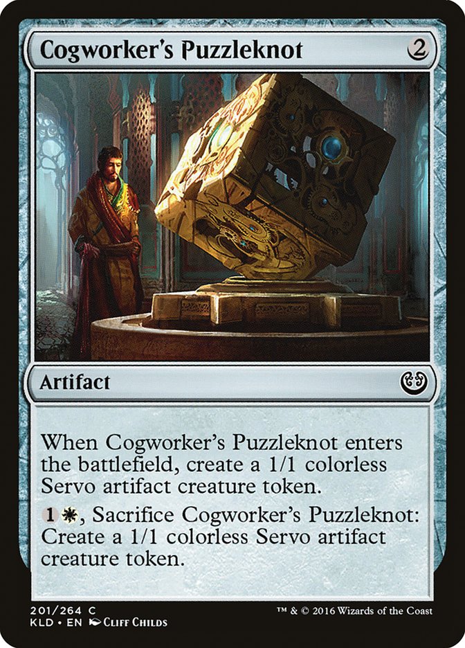 Cogworker's Puzzleknot [Kaladesh] | Clutch Gaming