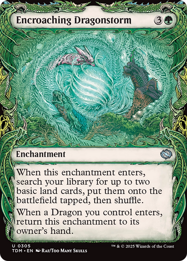Encroaching Dragonstorm (Showcase) [Tarkir: Dragonstorm] | Clutch Gaming
