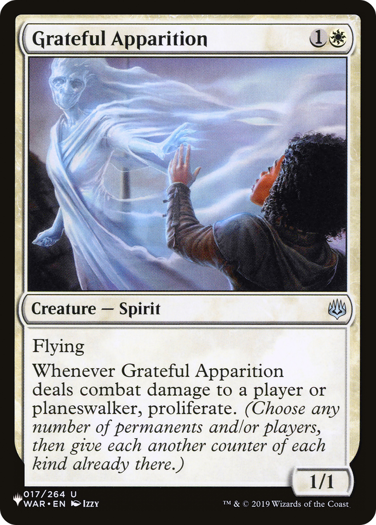 Grateful Apparition [The List Reprints] | Clutch Gaming