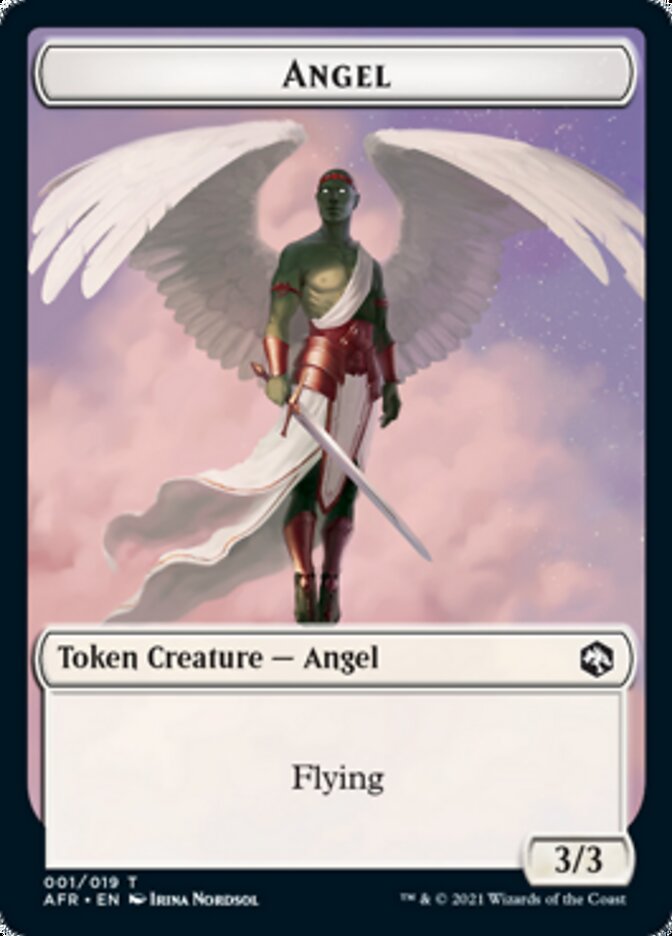 Angel Token [Dungeons & Dragons: Adventures in the Forgotten Realms Tokens] | Clutch Gaming