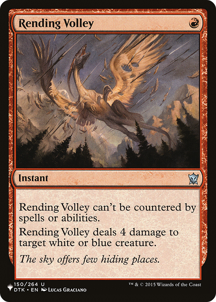 Rending Volley [The List Reprints] | Clutch Gaming