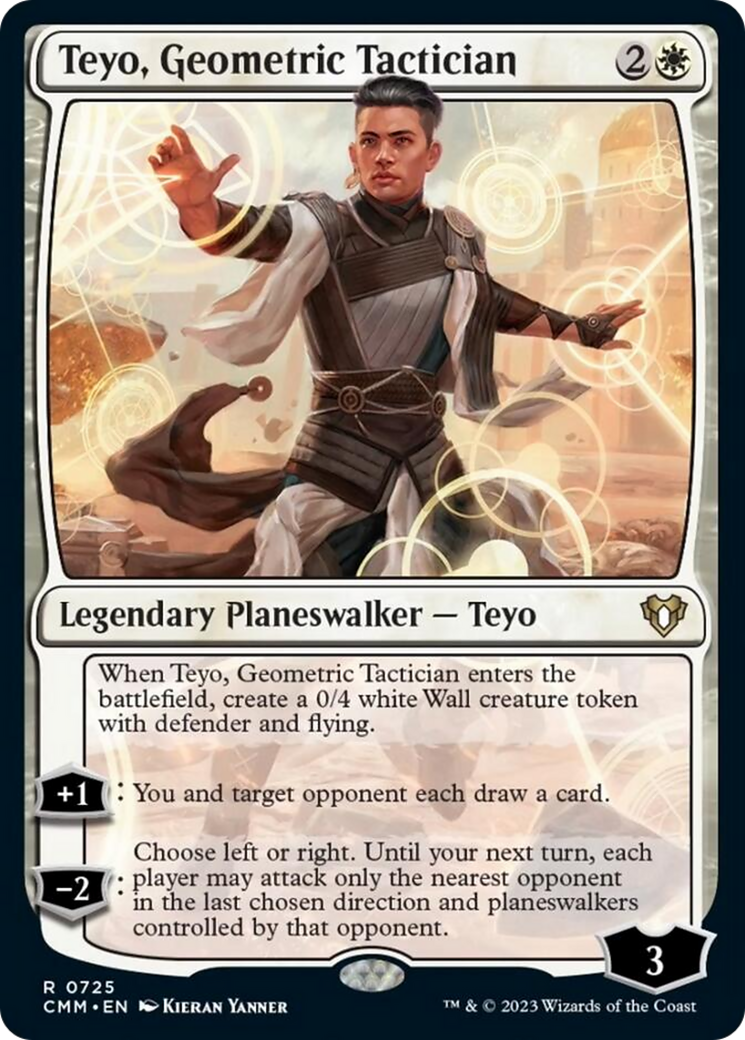 Teyo, Geometric Tactician [Commander Masters] | Clutch Gaming