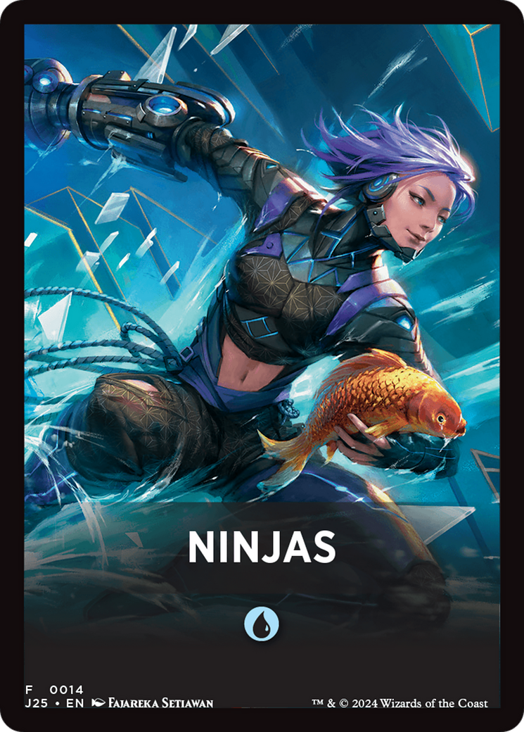 Ninjas Theme Card [Foundations Jumpstart Front Cards] | Clutch Gaming