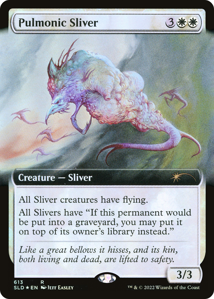 Pulmonic Sliver (Extended Art) [Secret Lair Drop Promos] | Clutch Gaming