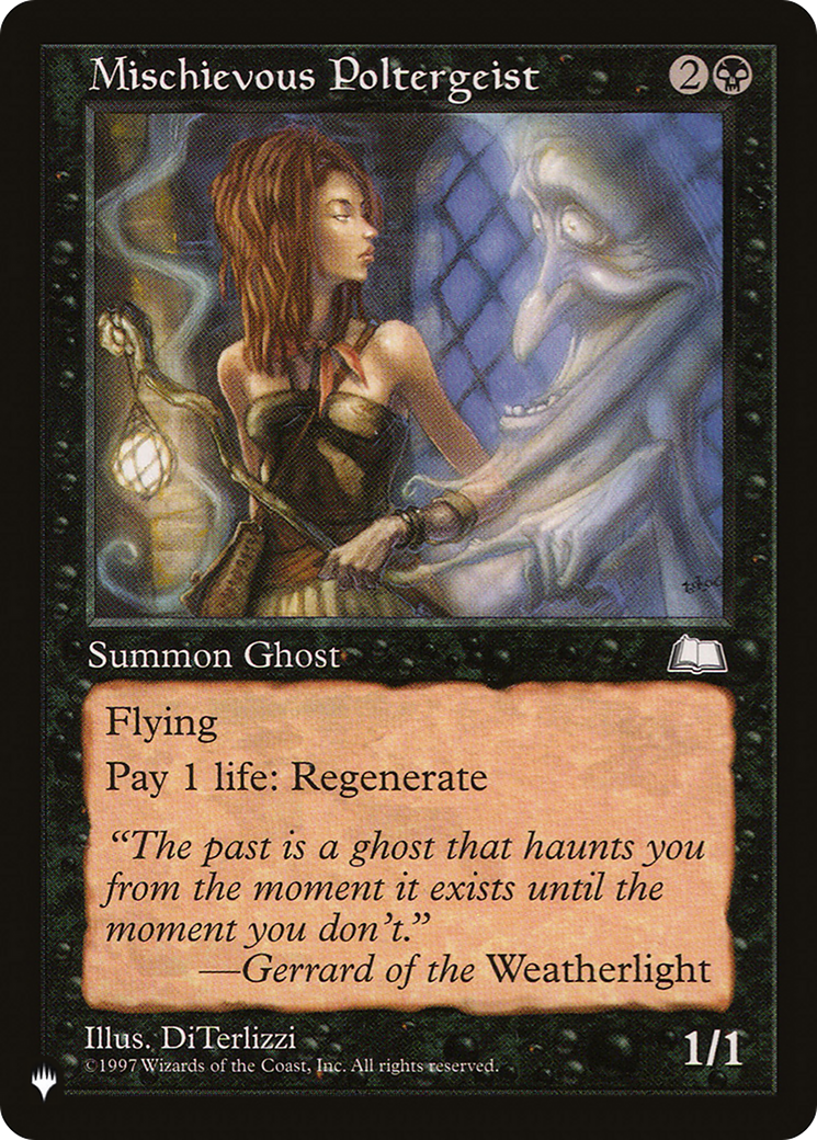 Mischievous Poltergeist [The List Reprints] | Clutch Gaming