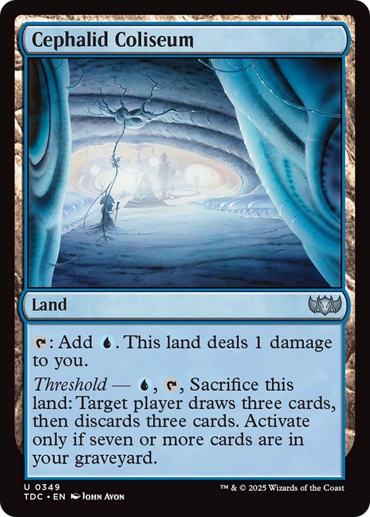 Cephalid Coliseum [Tarkir: Dragonstorm Commander] | Clutch Gaming