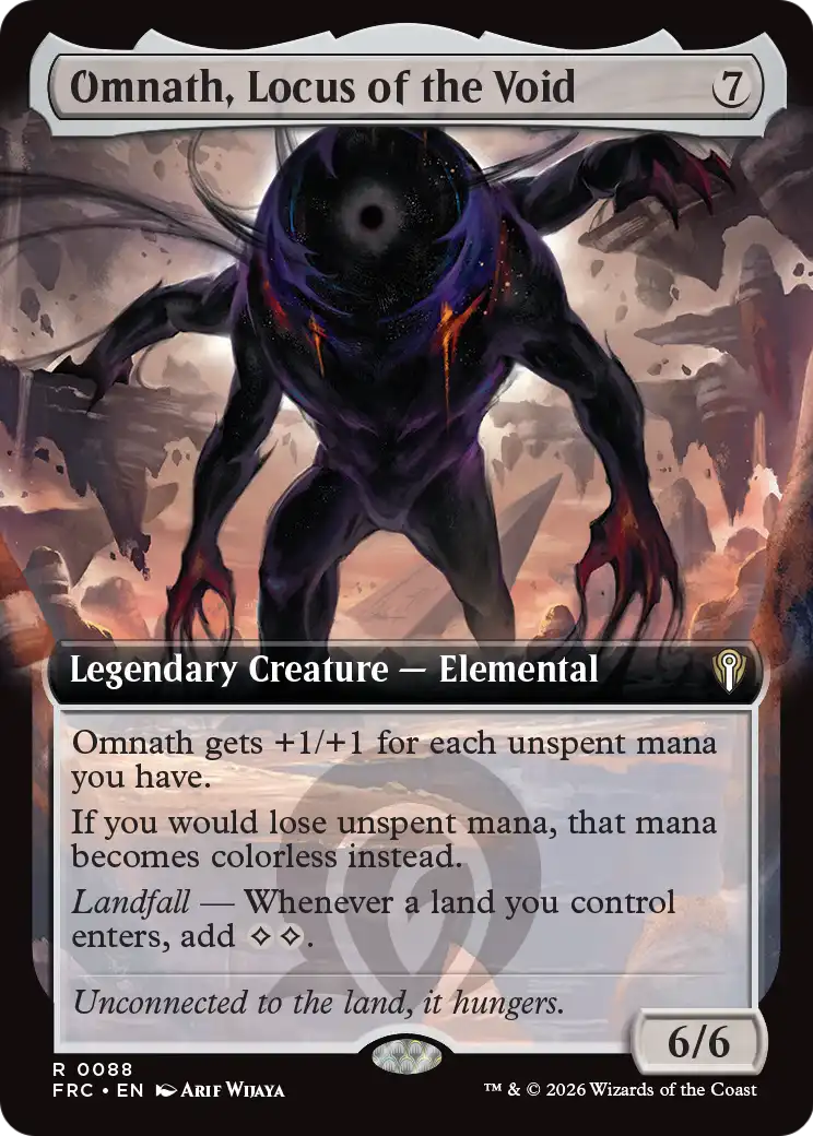 Omnath, Locus of the Void (Extended Art) [Reality Fracture Commander] | Clutch Gaming