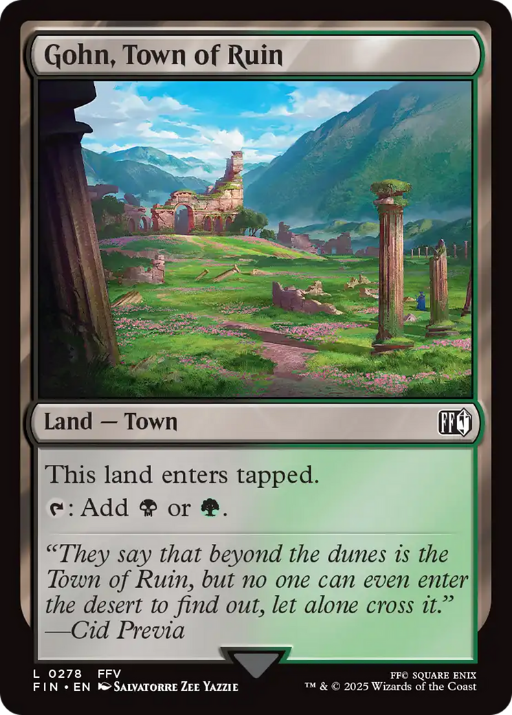 Gohn, Town of Ruin [FINAL FANTASY] | Clutch Gaming