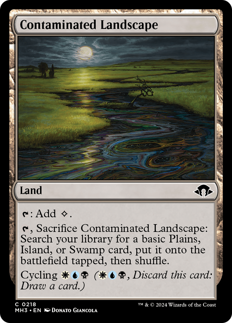 Contaminated Landscape [Modern Horizons 3] | Clutch Gaming