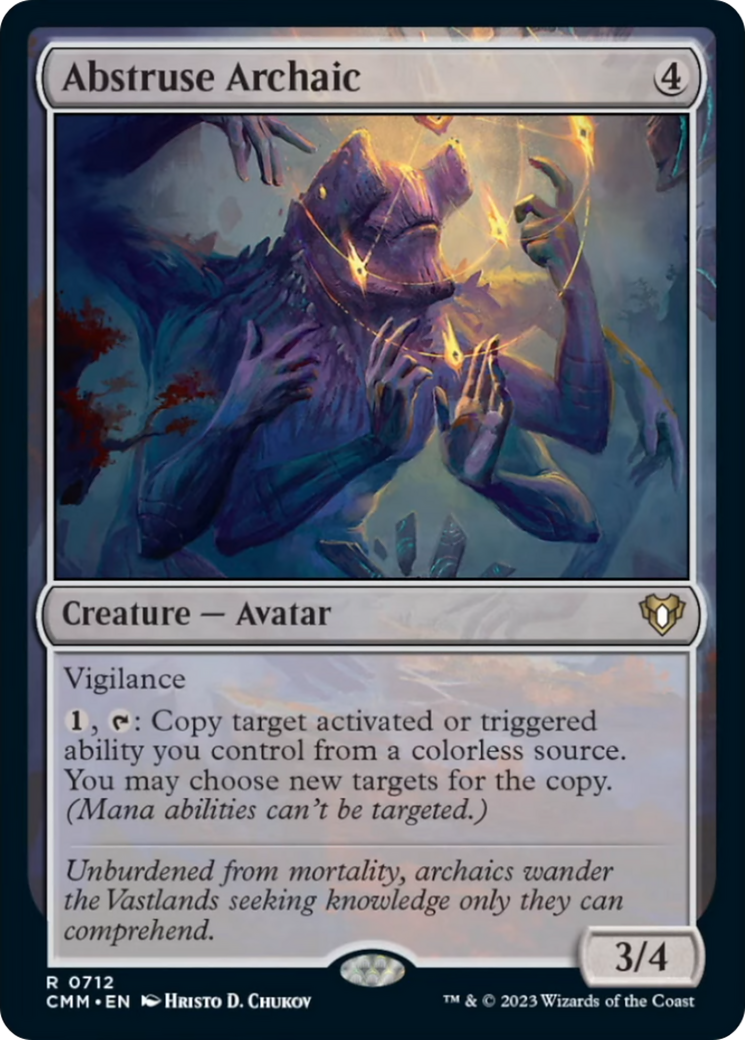 Abstruse Archaic [Commander Masters] | Clutch Gaming