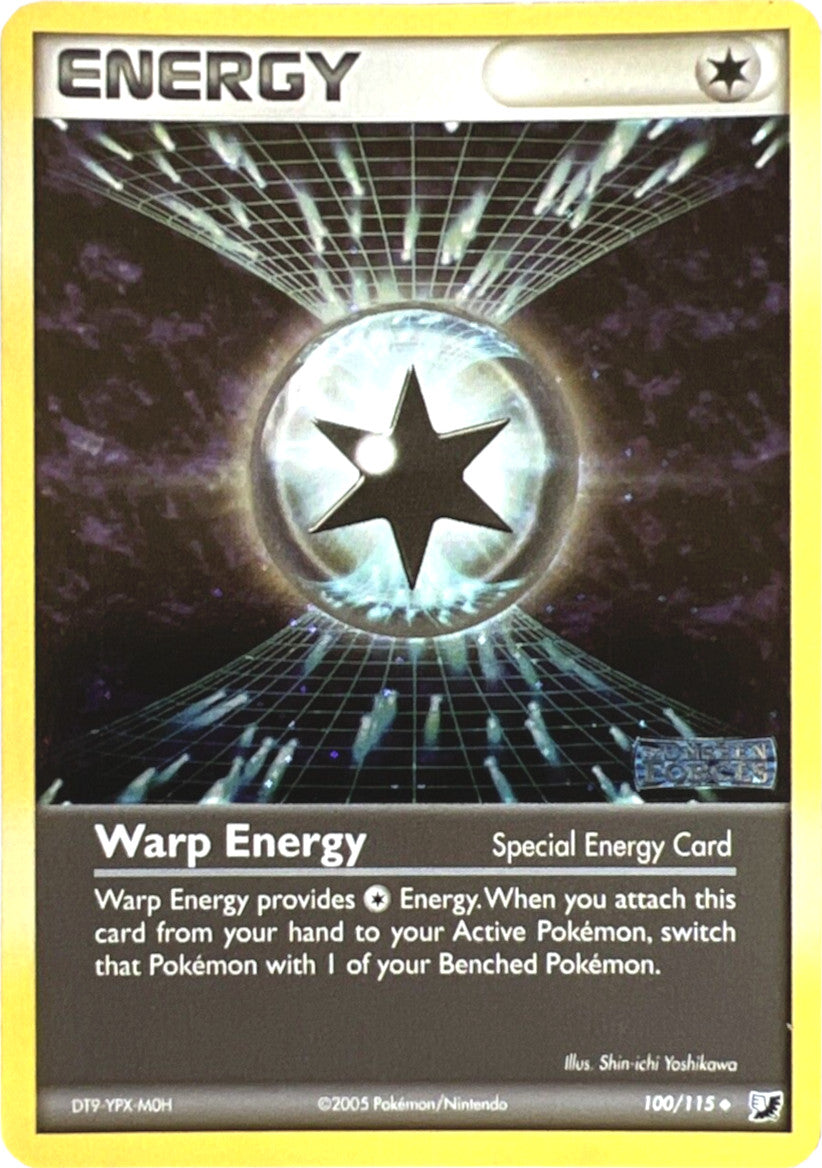 Warp Energy (100/115) (Stamped) [EX: Unseen Forces] | Clutch Gaming