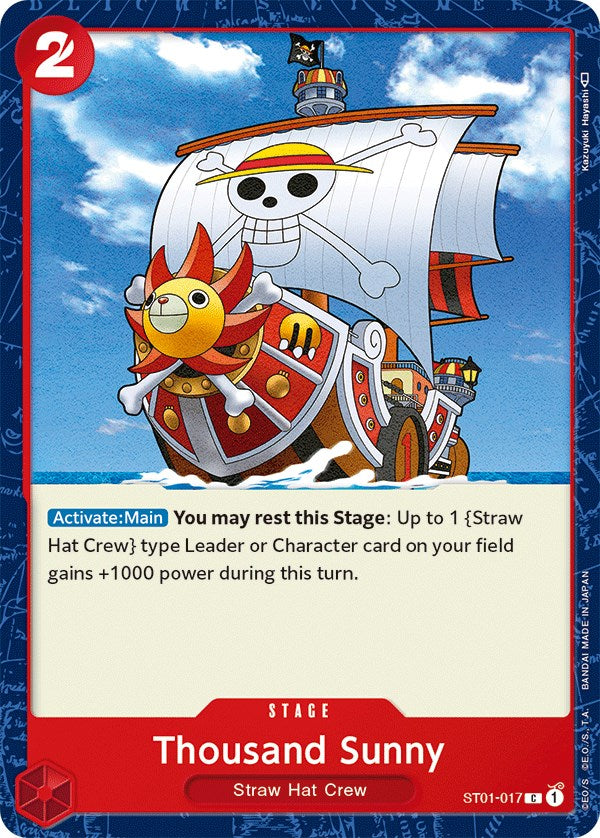 Thousand Sunny [Starter Deck: Straw Hat Crew] | Clutch Gaming